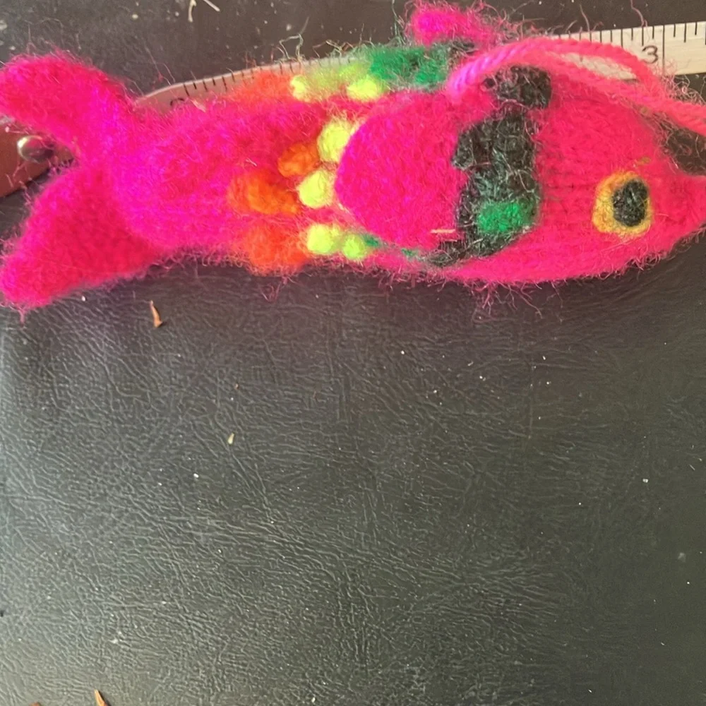 Hand crafted fish ornament